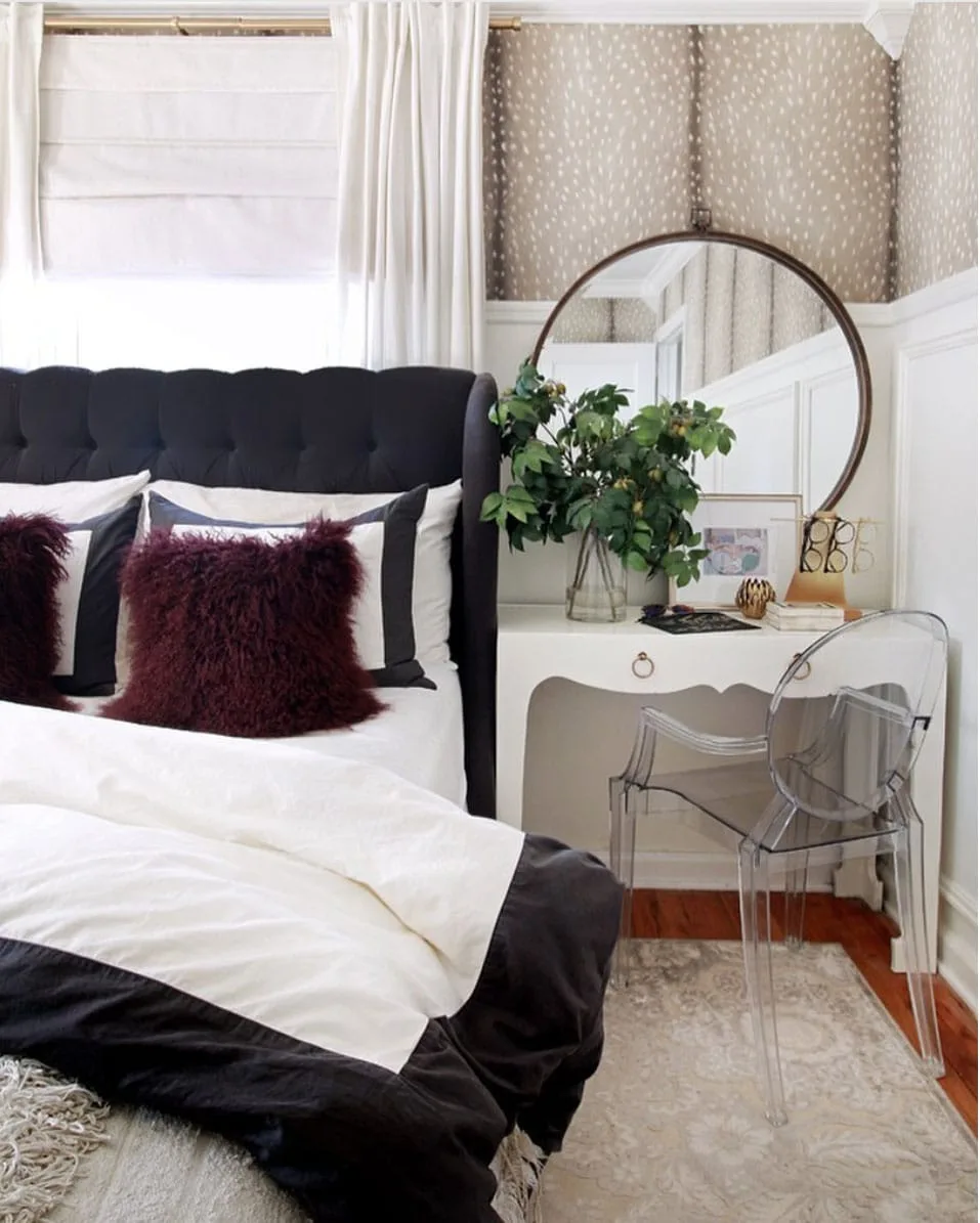 Double duty bedside table