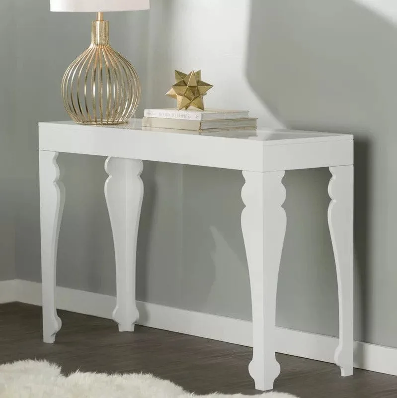 Modern white console