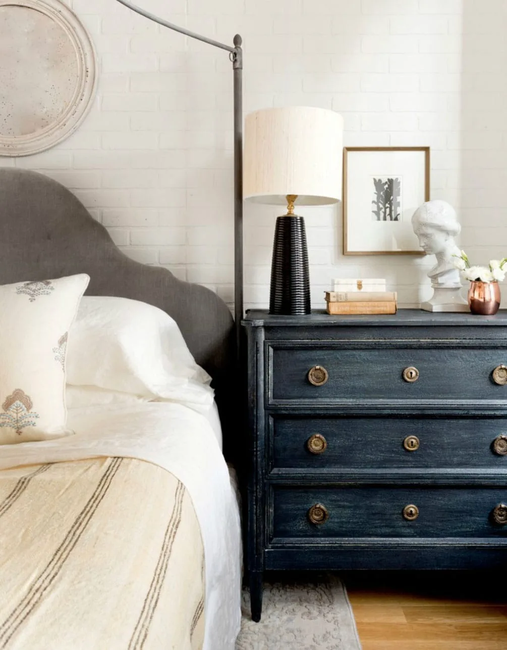 Supersized bedside table