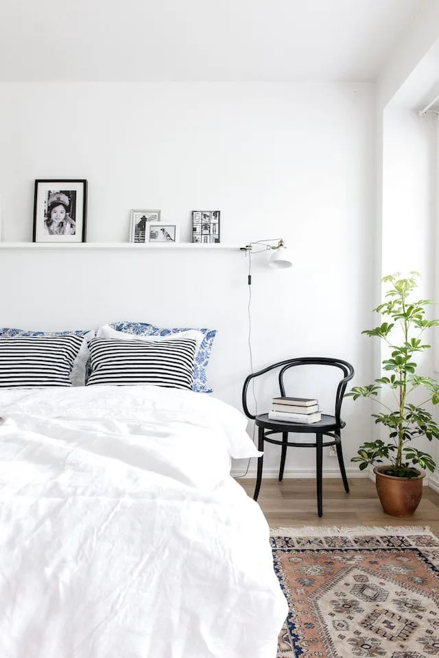 Bedside table seating