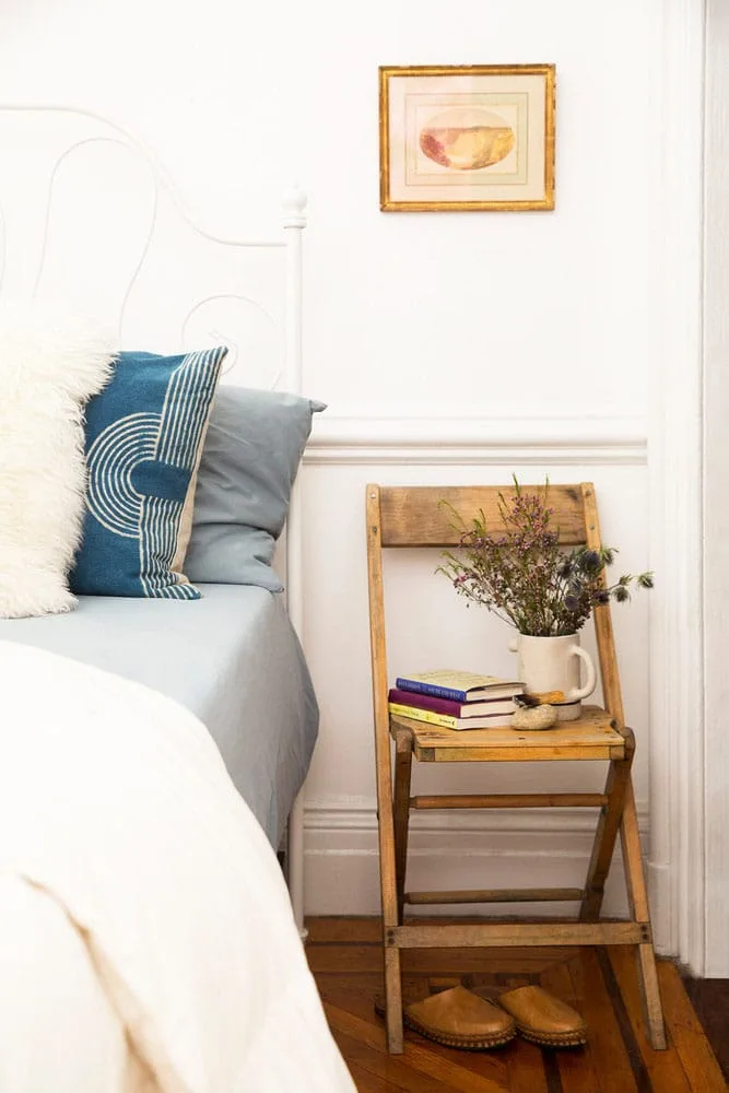 Bedside table seating