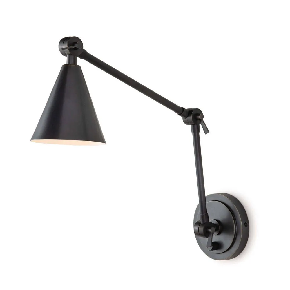 Shop Black Task Sconce