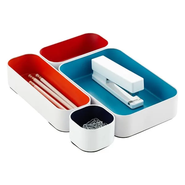 Three by Three Metal Drawer Organizers