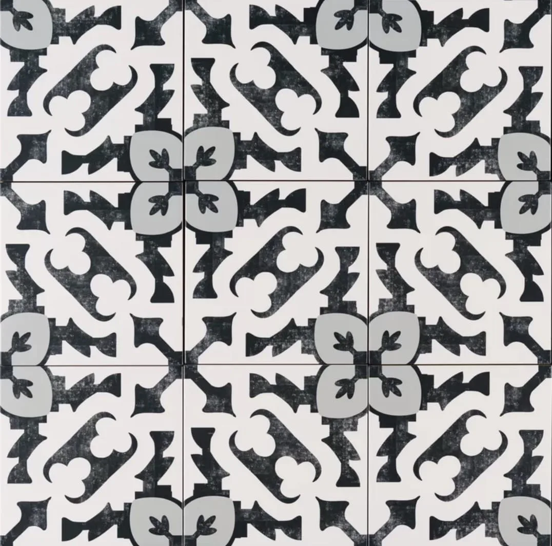 Kenzzi Brina 8 x 8 Porcelain in White