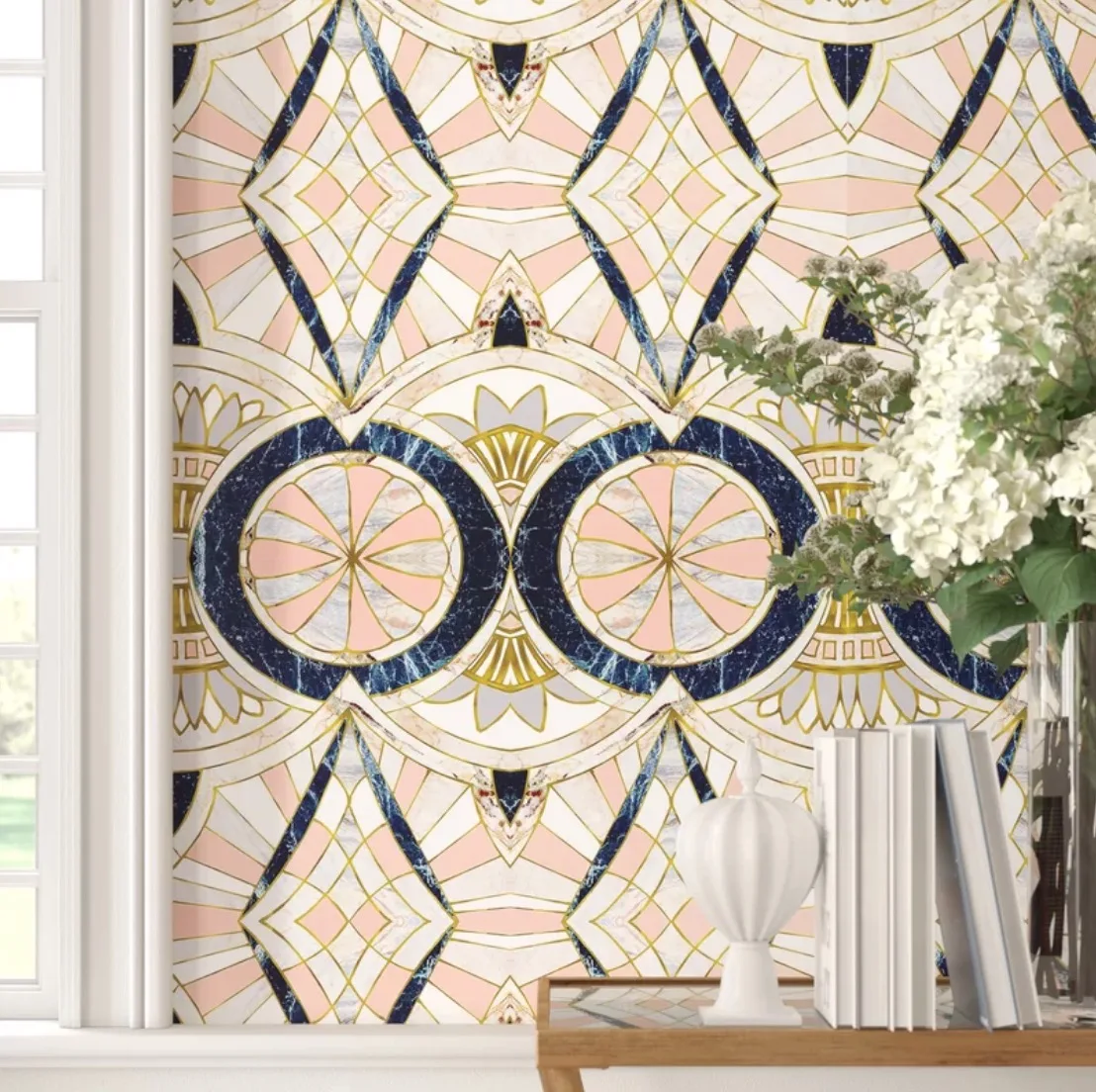 Marta Barragan Camarasa Marble Matte Peel and Stick Wallpaper Panel