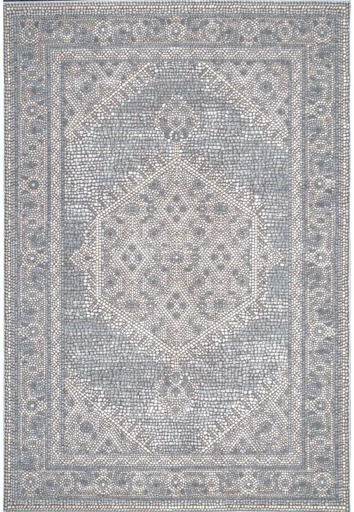 Mozike Roman Mosaic Medallion Rug
