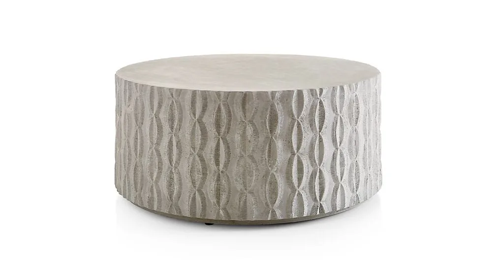 Cast Concrete Coffee Table