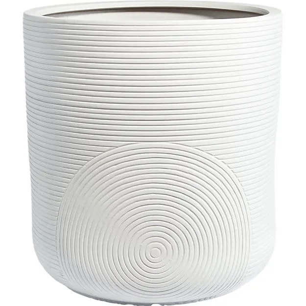 Zen Large White Planter