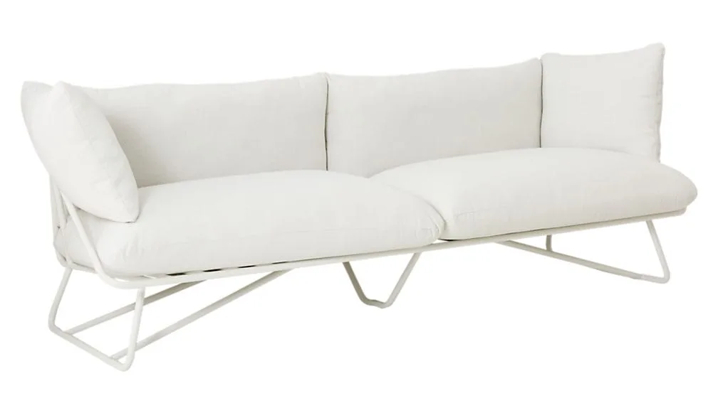Pool Party White Sofa