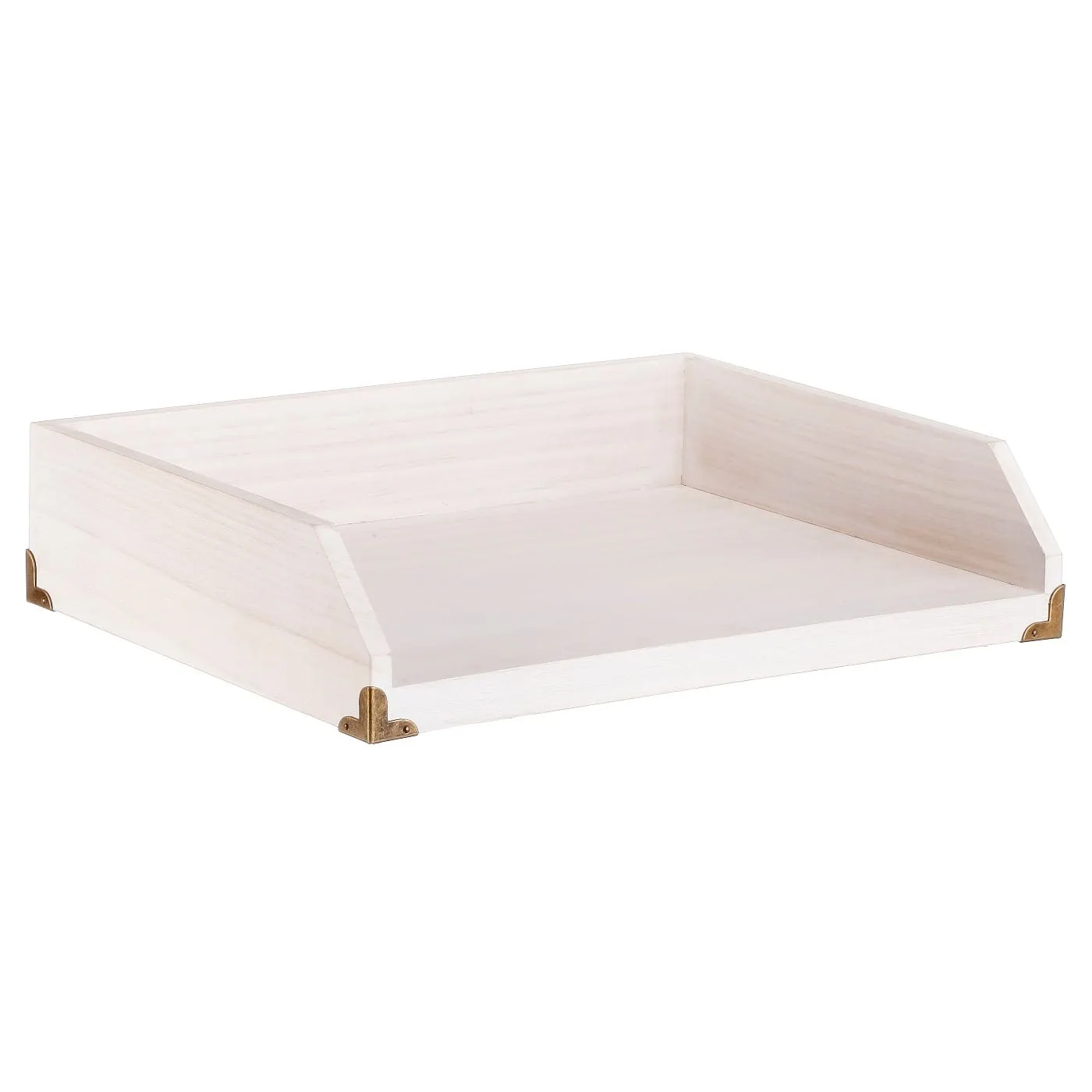 White Wood Tray