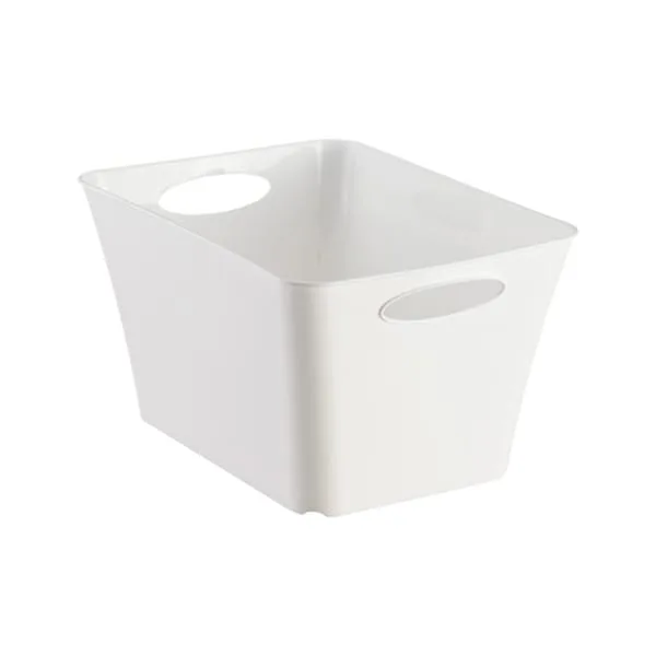 White Taper Storage Bin