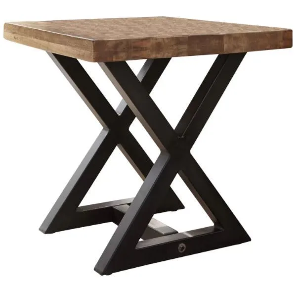 optional small end table by sofa: design detail 2