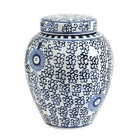 OPTION ONE - BLUE & WHITE JARS: design detail 2