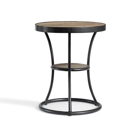 optional small end table by sofa: design detail 1