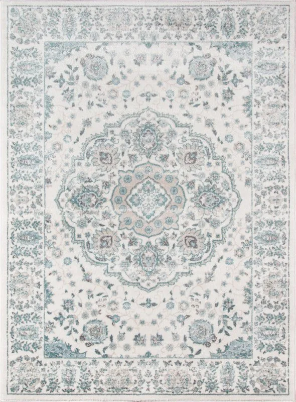 Kinsley Blue/Ivory Area Rug