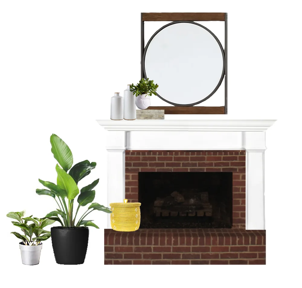 Fireplace Styling: design detail 1
