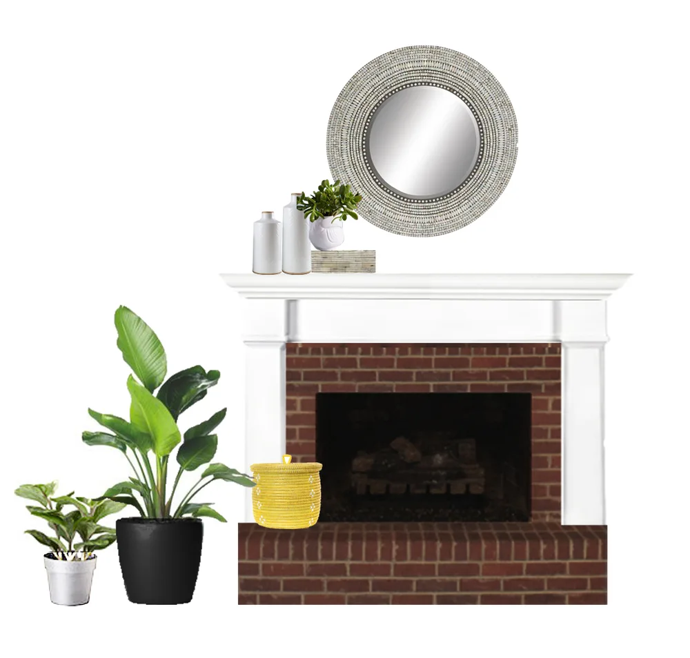 Fireplace Styling: design detail 1