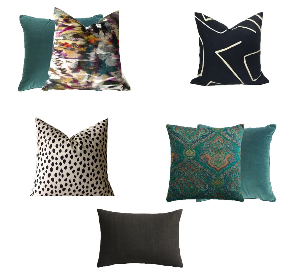 option 2 pillows: design detail 4