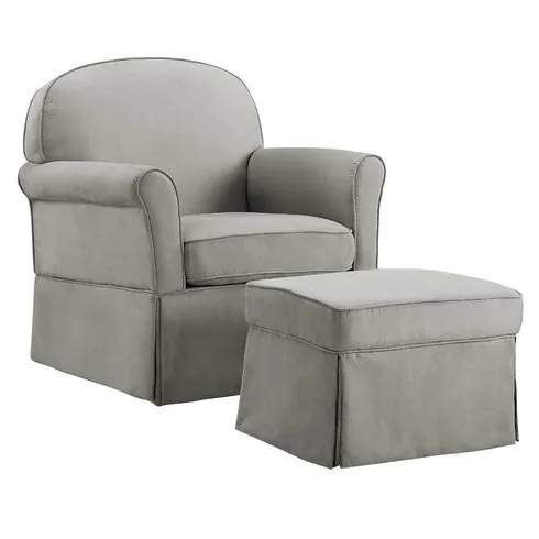 Polly Swivel Glider & Ottoman