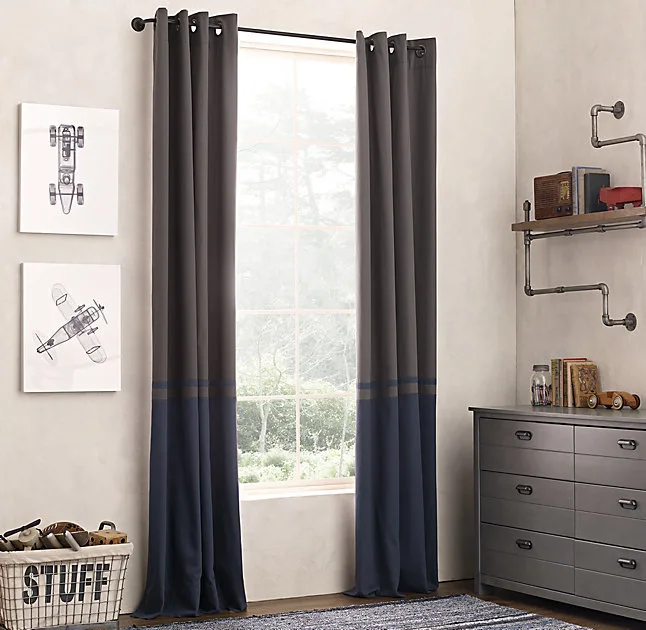 Window coverings: design detail 4