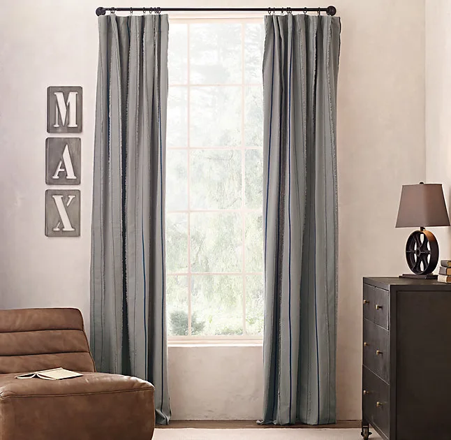 Window coverings: design detail 1