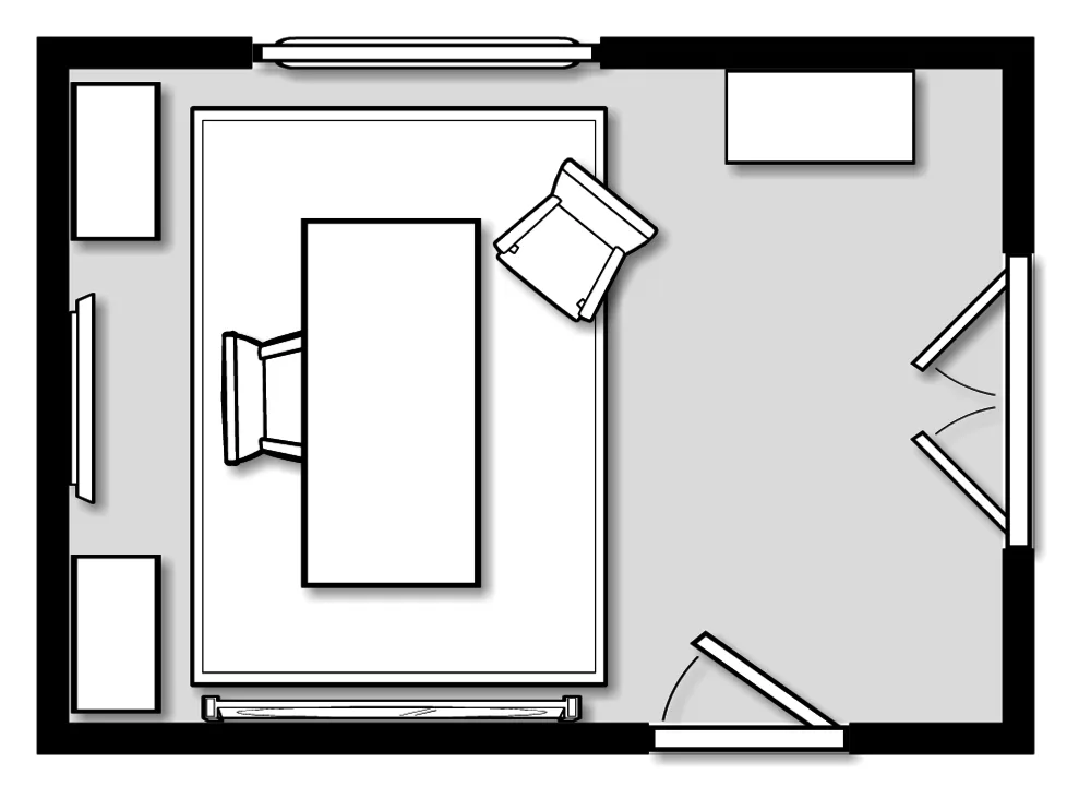 room layout: design detail 1