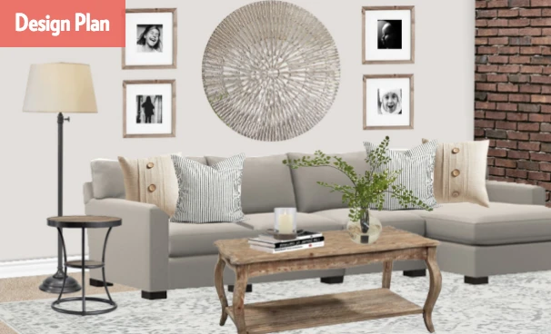 Airy and Organic: design detail 2