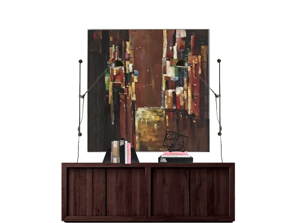 Lighting with existing artwork 1