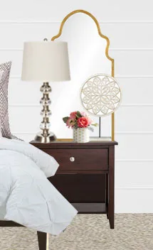 Styling your nightstand: design detail 1