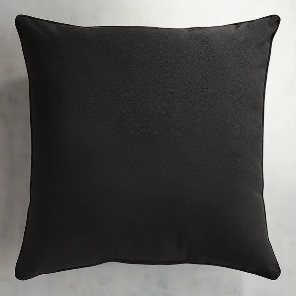Cabana Black 22" Pillow