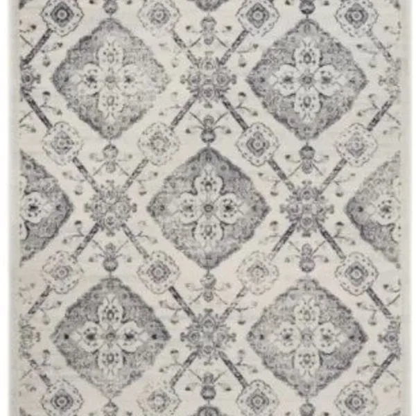 Safavieh Carnegie Vintage Cream/ Light Grey Distressed Rug (8' x 10')