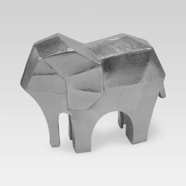 Elephant Figure Silver