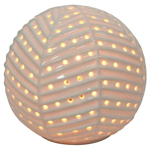 Herringbone Sphere Nightlight