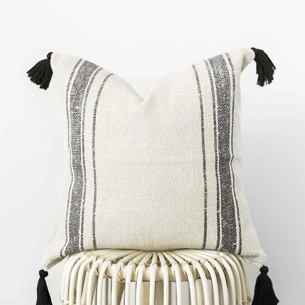 Woven Nook Decorative Throw Pillow Covers -18x18