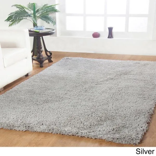 Solid Plush Shag Rug (5' x 8')