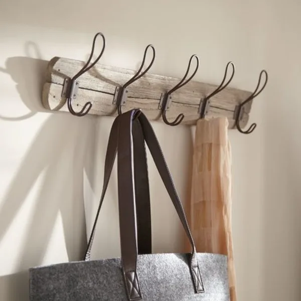 Barnwood Coat Hooks
