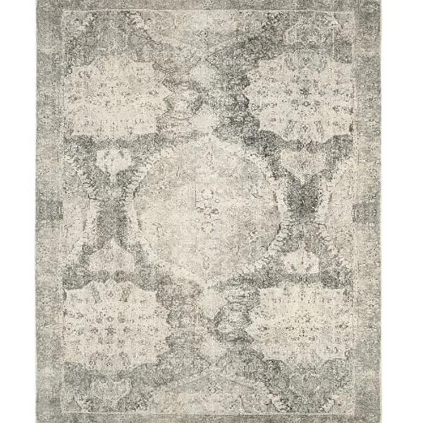 BARRET PRINTED RUG - GRAY
