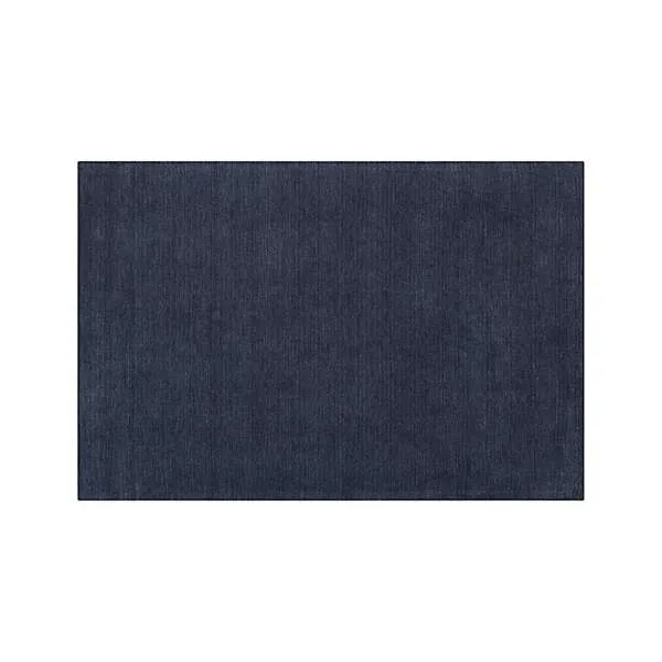 Baxter Indigo Blue Wool 9'x12' Rug