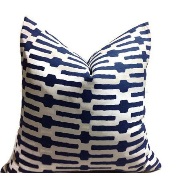Blue ikat