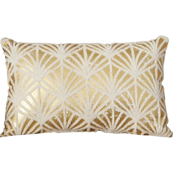 Cotton Gold Lumbar Pillow