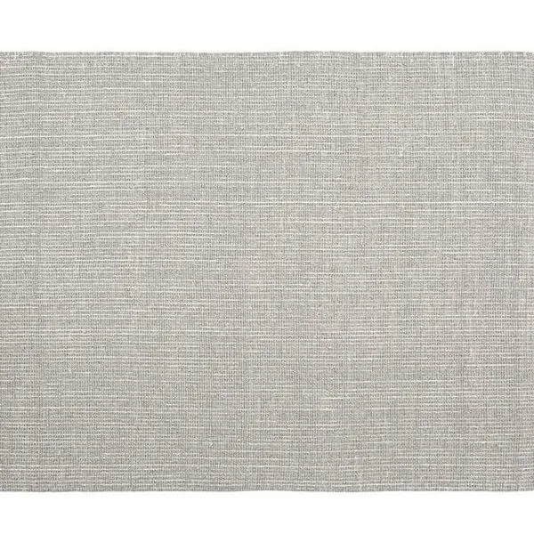 CHUNKY WOOL AND JUTE RUG - GRAY/IVORY