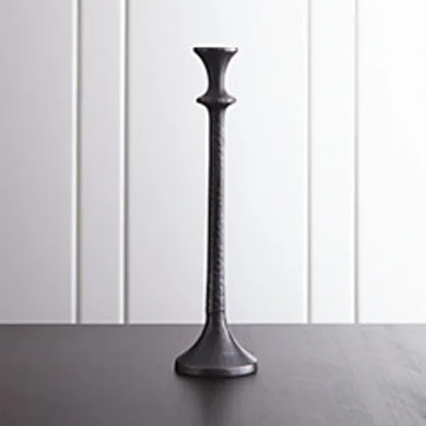 EMMETT BRONZE TAPER CANDLE HOLDER 14.50"