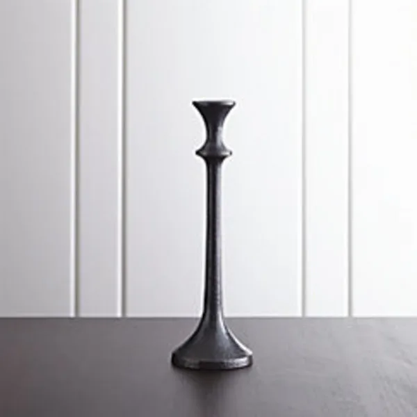EMMETT BRONZE TAPER CANDLE HOLDER 11.75"