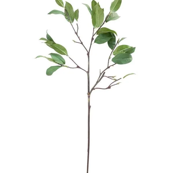 FAUX LAUREL LEAF STEM