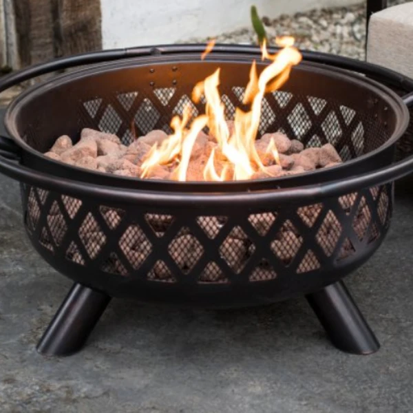 Red Ember Gas Crossweave Fire Pit Bowl