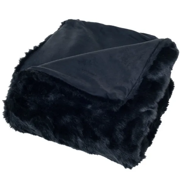 Faux Fur Throw Blanket