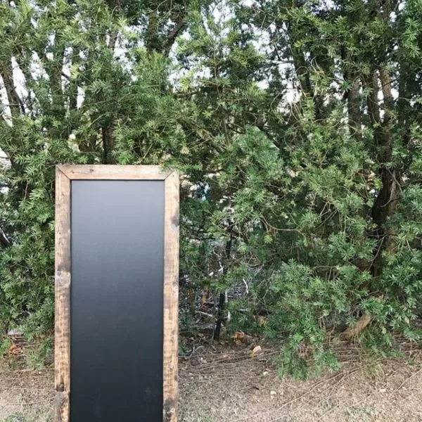 Rustic Chalkboard - Weathered Oak - 24 x 48