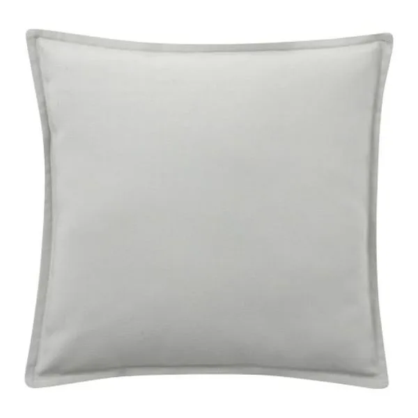 PB Classic Indoor/Outdoor Solid Pillow, 18", Gray Drizzle-Gray Drizzle
