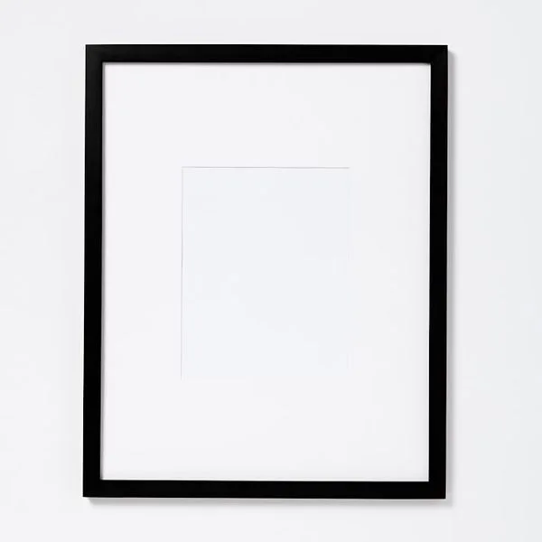 Gallery Frames - Black - 8"x10" (15"x19" without mat)
