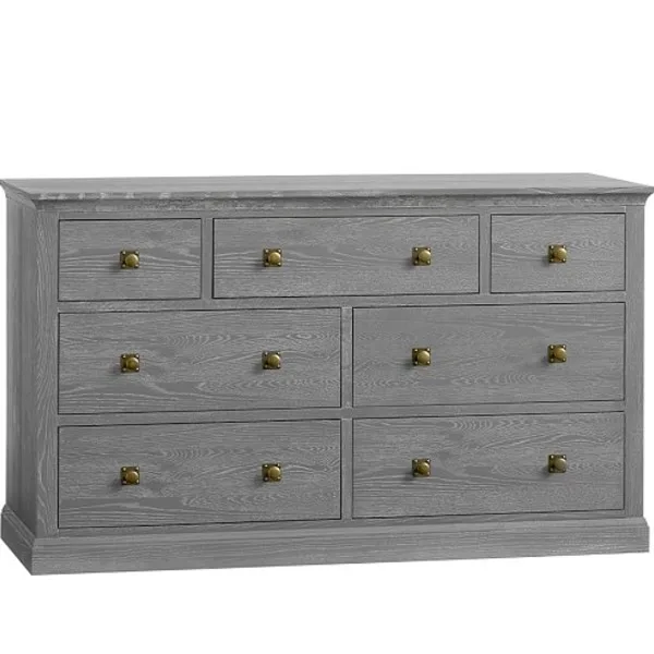 Charlie Extra Wide Dresser in Smoke Charcoal